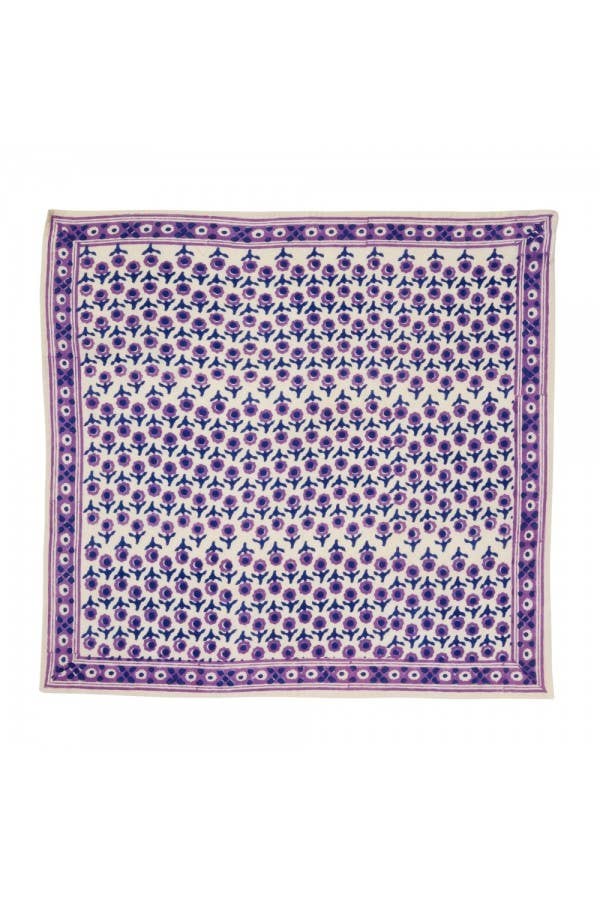 Foulard Indien - Awisha Cassis