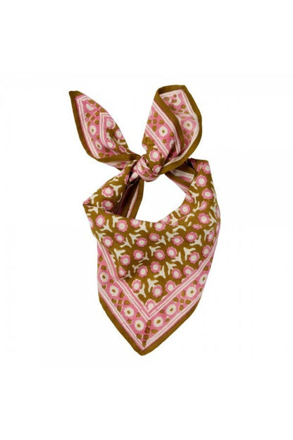 Petit Foulard Indien - Awisha Absynthe