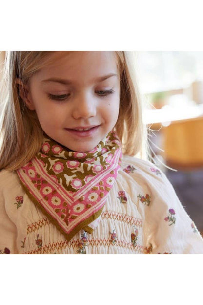 Petit Foulard Indien - Awisha Absynthe