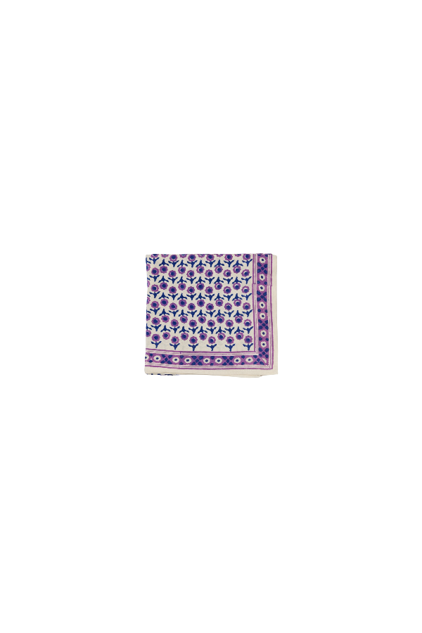 Foulard Indien - Awisha Cassis