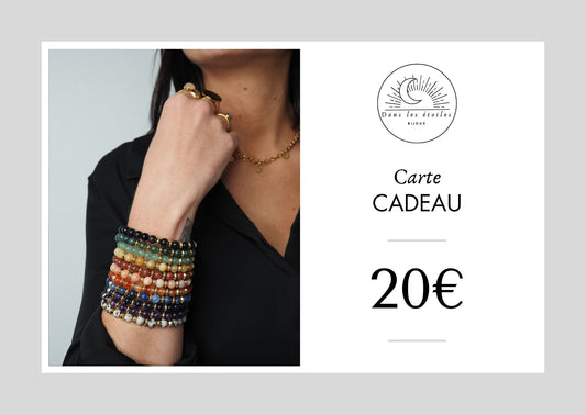 E-Carte cadeau Dans les étoiles Bijoux