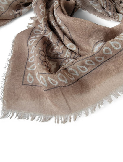 Foulard bandana léger Camel