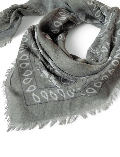 Foulard bandana léger Kaki