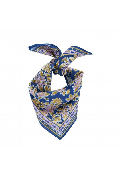 Petit Foulard Indien - Arya Indigo