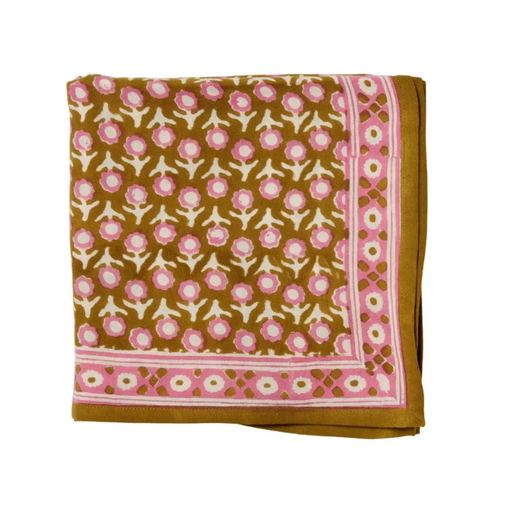 Grand foulard indien - Isha Absynthe
