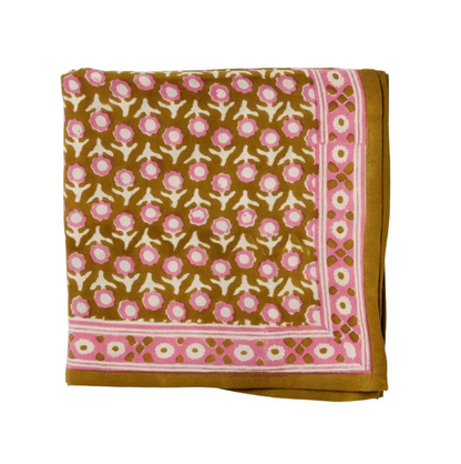 Grand foulard indien - Isha Absynthe